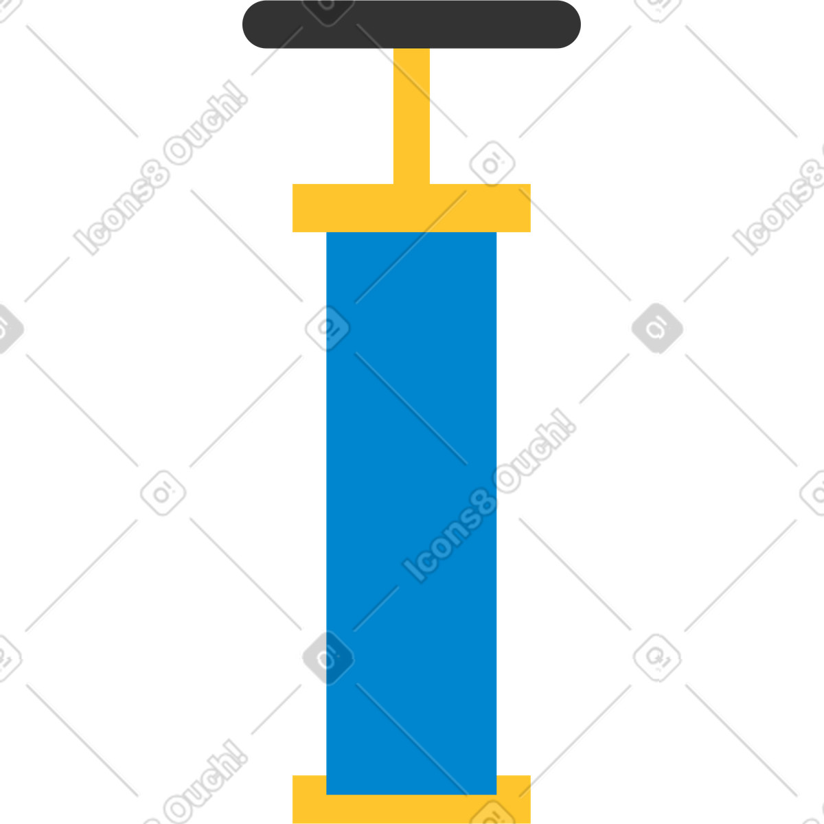 Pump illustration in PNG, SVG