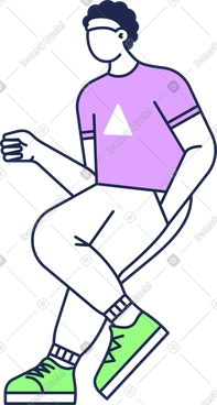 Homme assis PNG, SVG