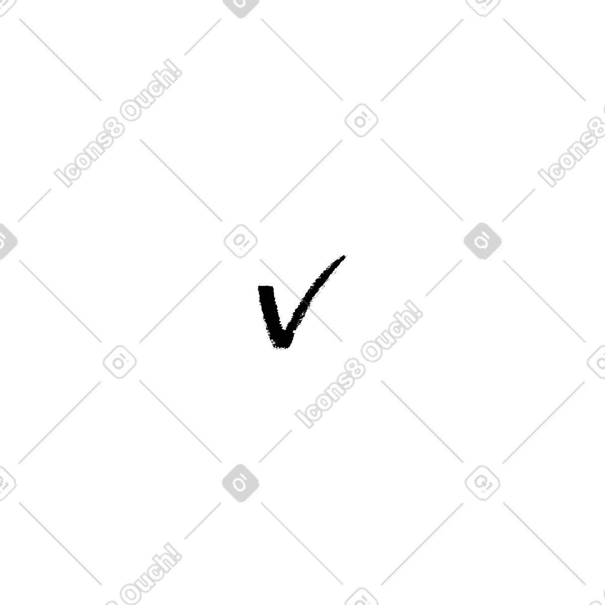 Illustration Coche dans le style Doobry à télécharger aux formats PNG, SVG