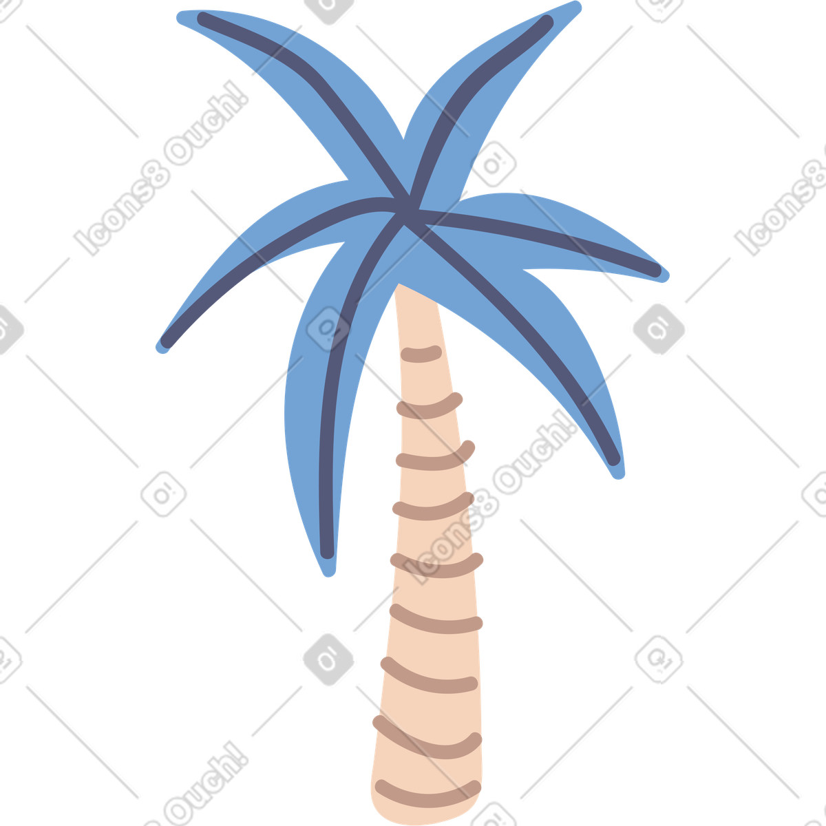 Ilustração de Palma em no estilo Pluto para baixar em PNG, SVG