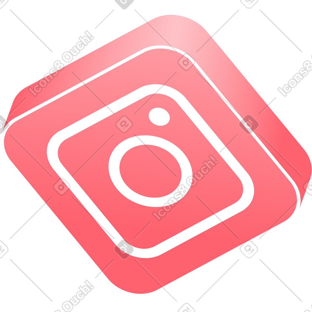 Colors スタイルの Instagramのアイコン のイラストをPNG、SVG形式でダウンロード