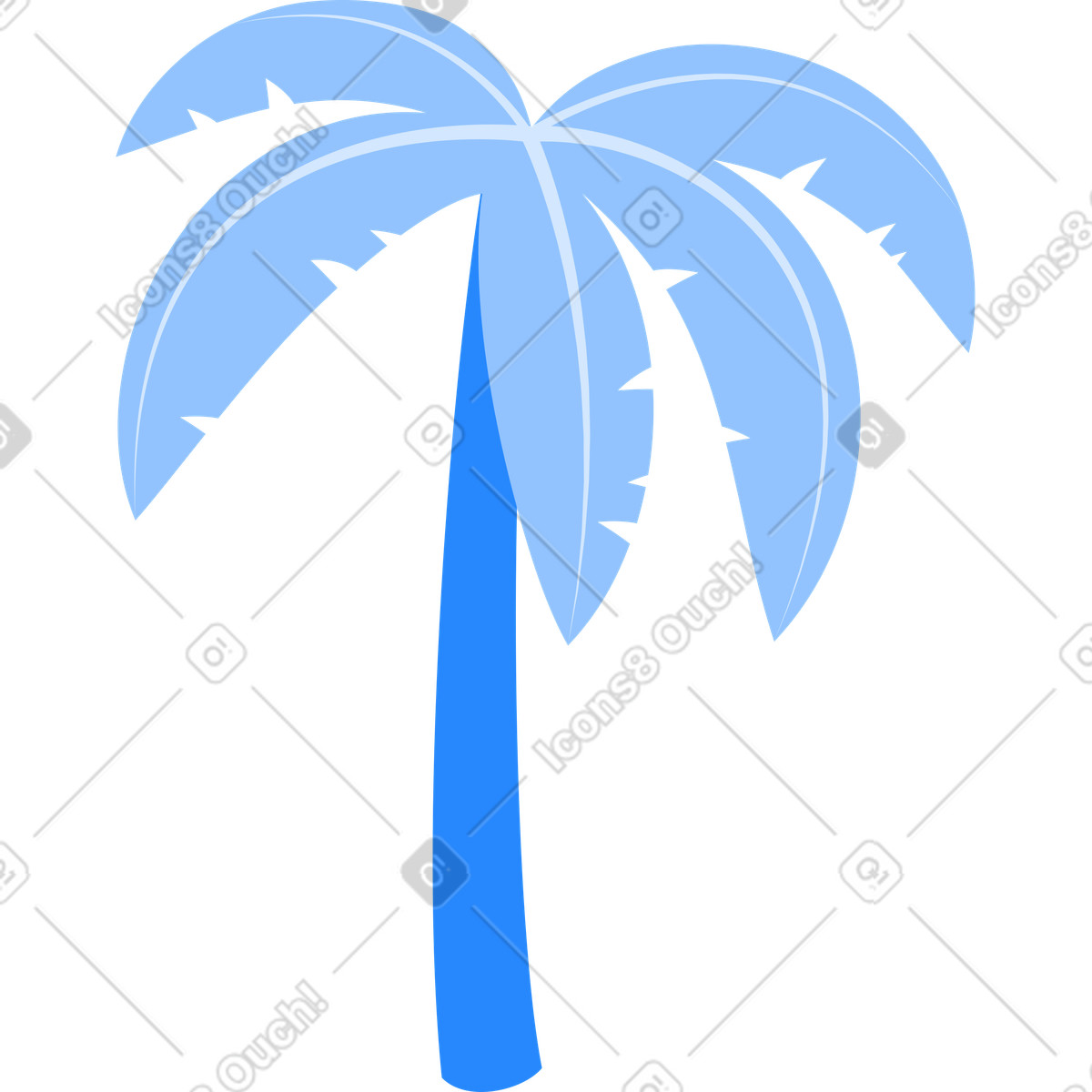 Ilustração de Palma em no estilo Urban para baixar em PNG, SVG