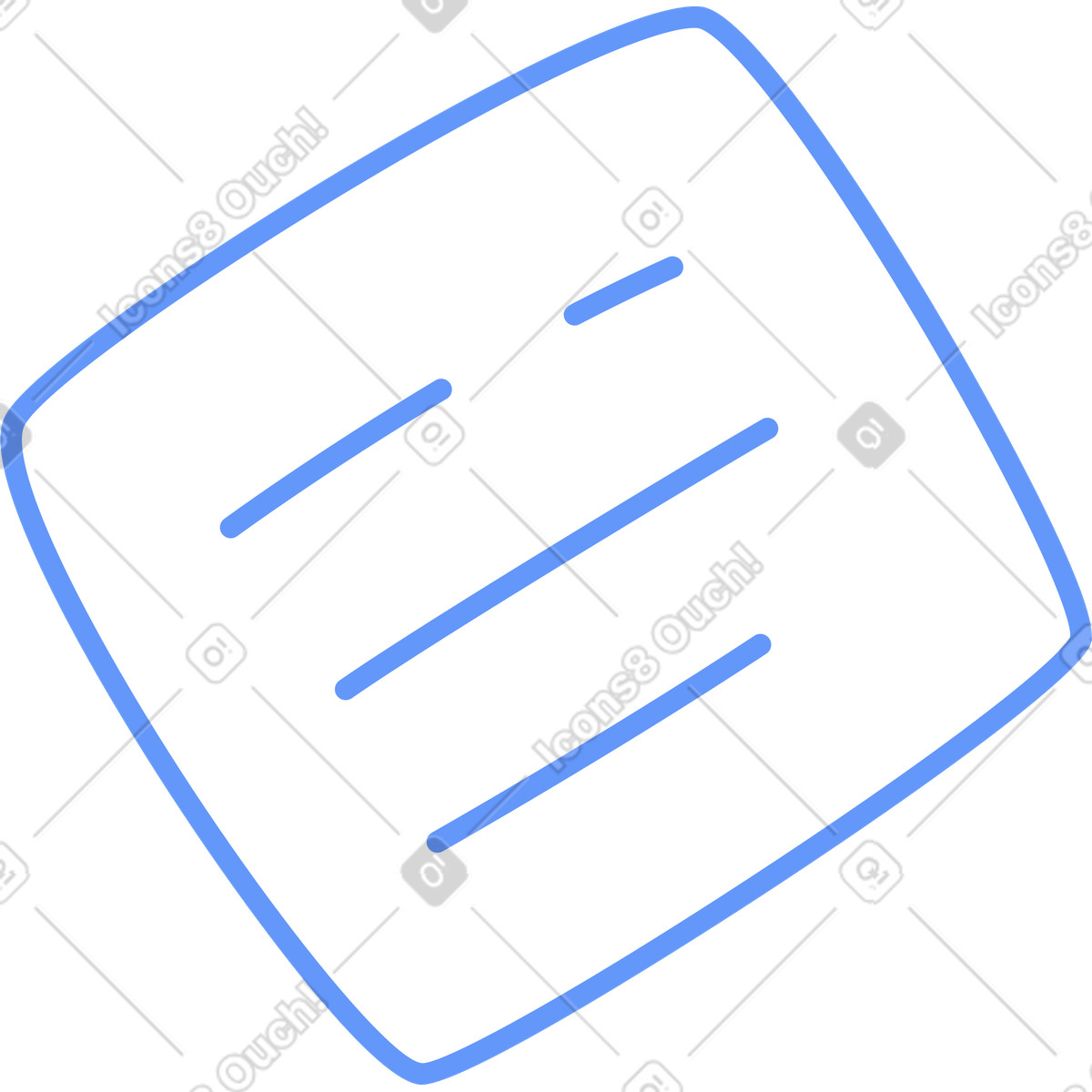 Иллюстрация Текстовая заметка в стиле Plain — скачать в форматах PNG, SVG