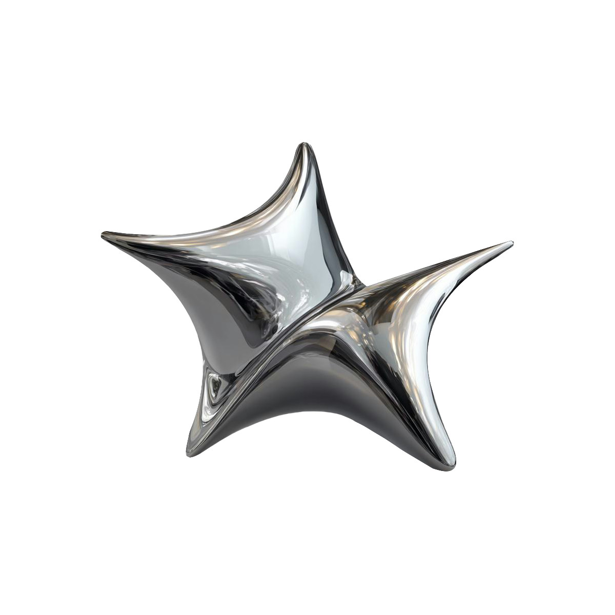Metallic スタイルの メタリック3dシェイプ、chromeアセット、aiデザイントレンド、デジタル彫刻、未来的なアイコン のイラストをPNG、SVG形式でダウンロード