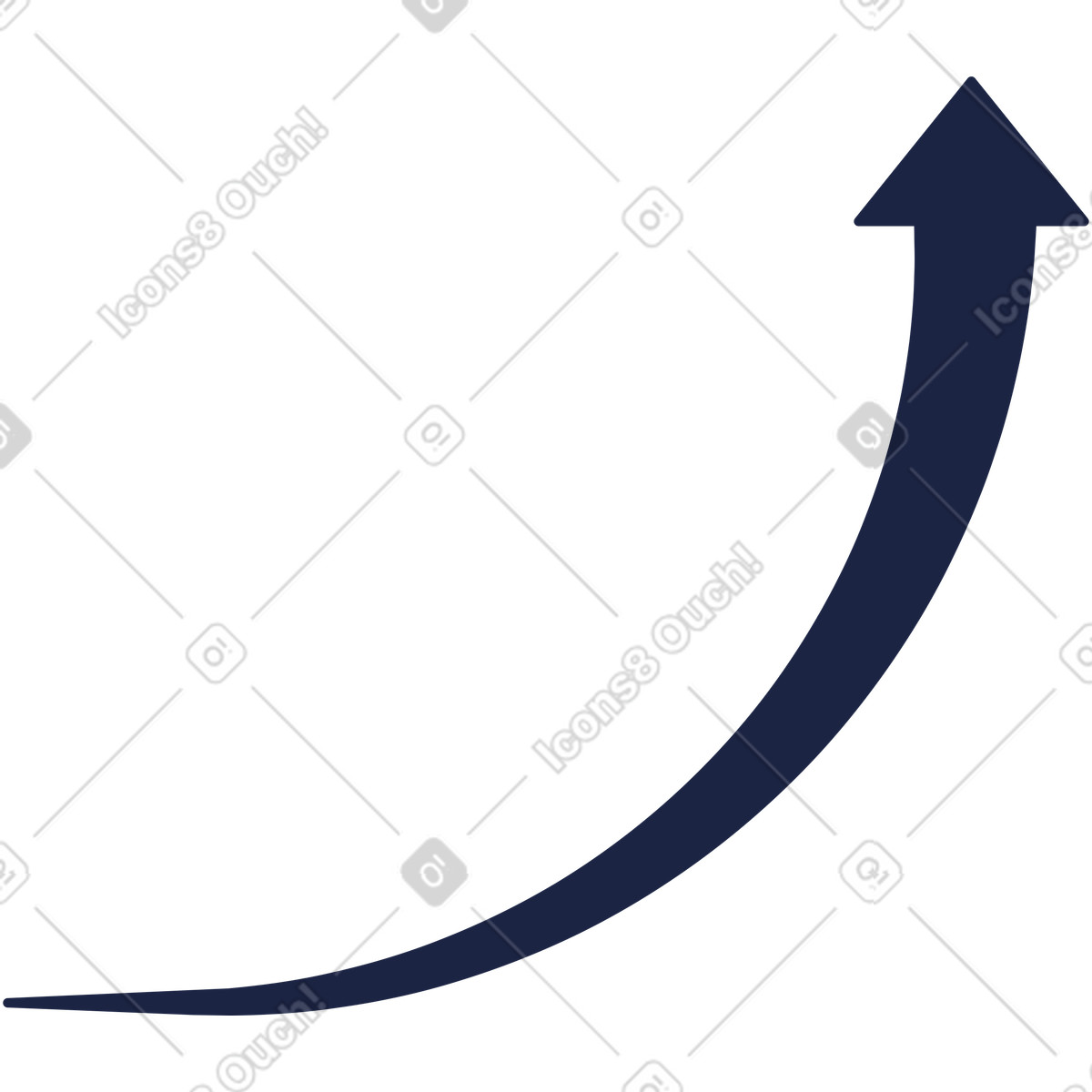 Freccia illustrazione in stile Urban Line scarica in PNG, SVG