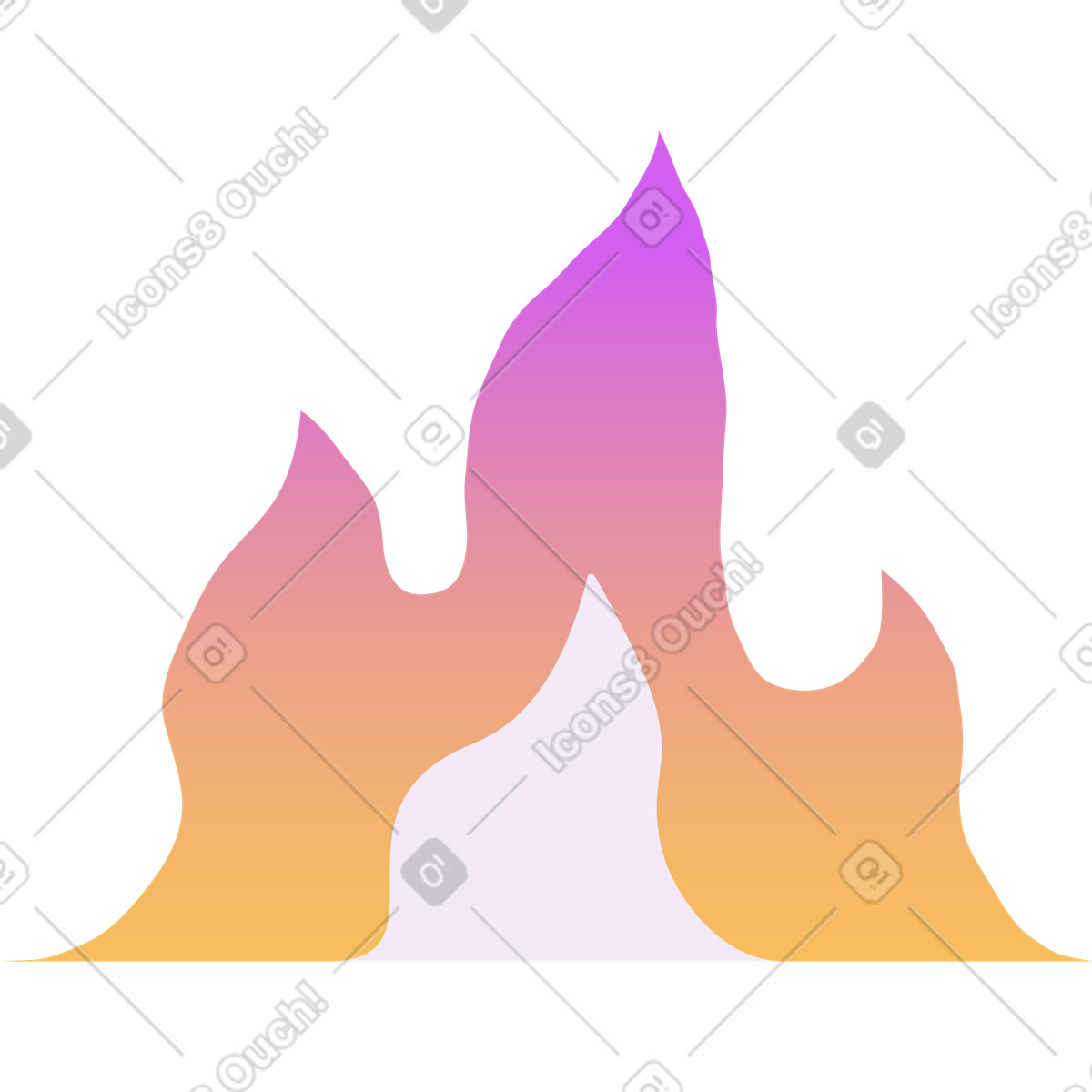 下载 Conifer 风格的 Fire 插画，支持 PNG、SVG 格式
