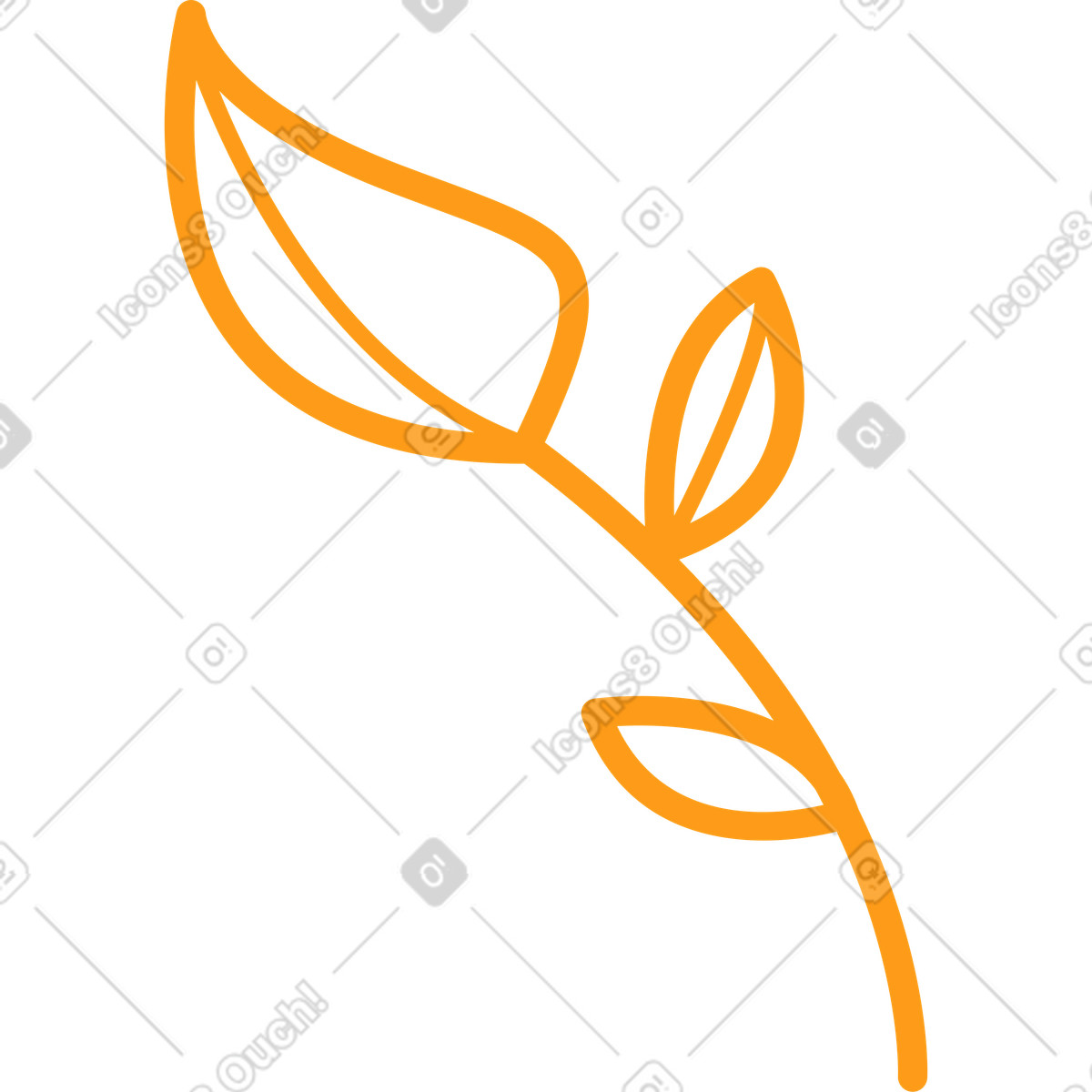 Pianta illustrazione in stile Kingdom scarica in PNG, SVG