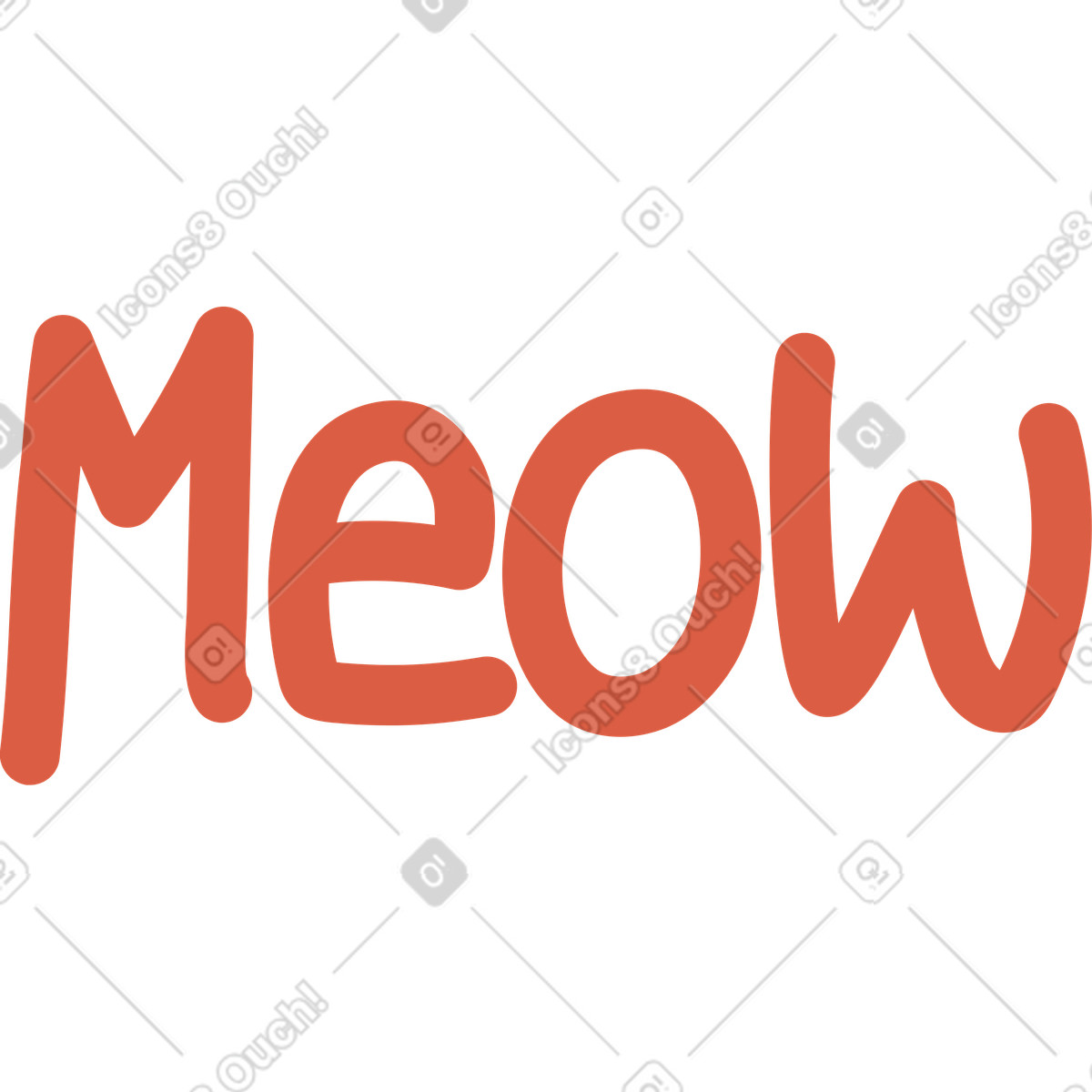 下载 Ginger Cat 风格的 喵 插画，支持 PNG、SVG 格式