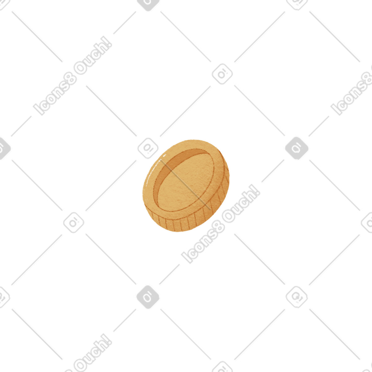 下载 Woolly 风格的 硬币 插画，支持 PNG、SVG 格式