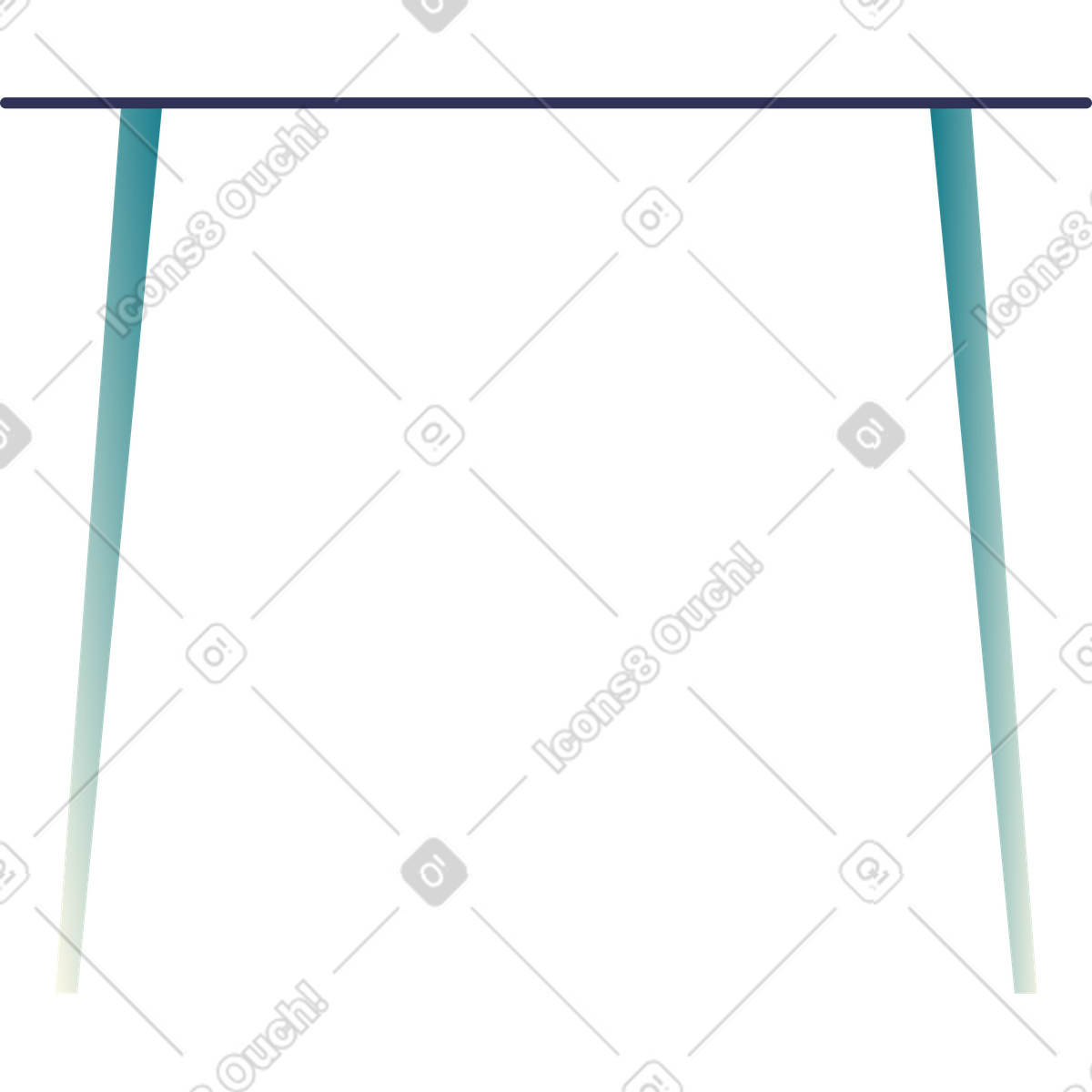 Table illustration in Beam style download in PNG, SVG