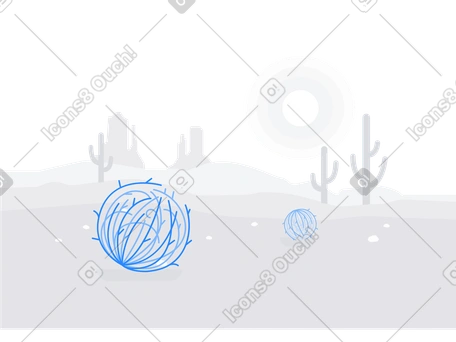 Page introuvable paysage désert PNG, SVG