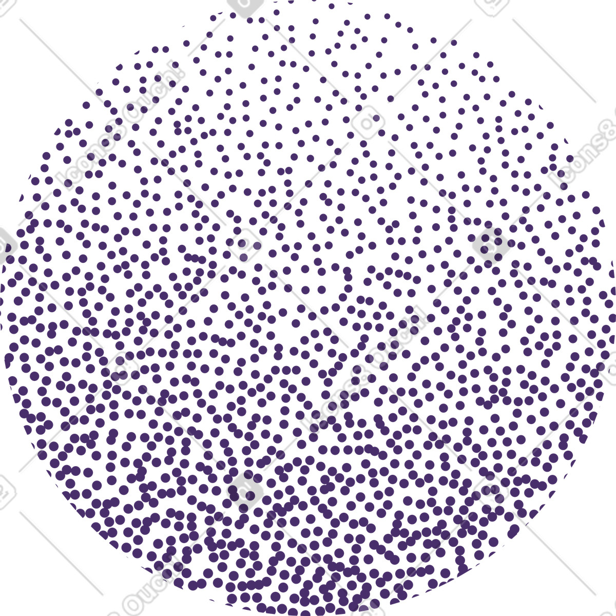 下载 Grain 风格的 Grainy halftone circle 插画，支持 PNG、SVG 格式