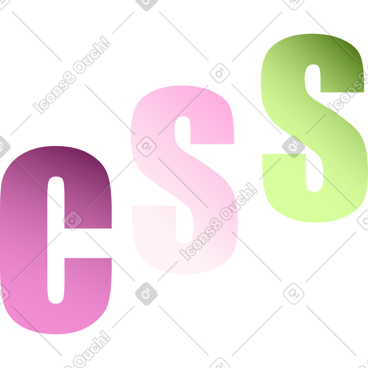 Css illustrazione in stile Levels scarica in PNG, SVG