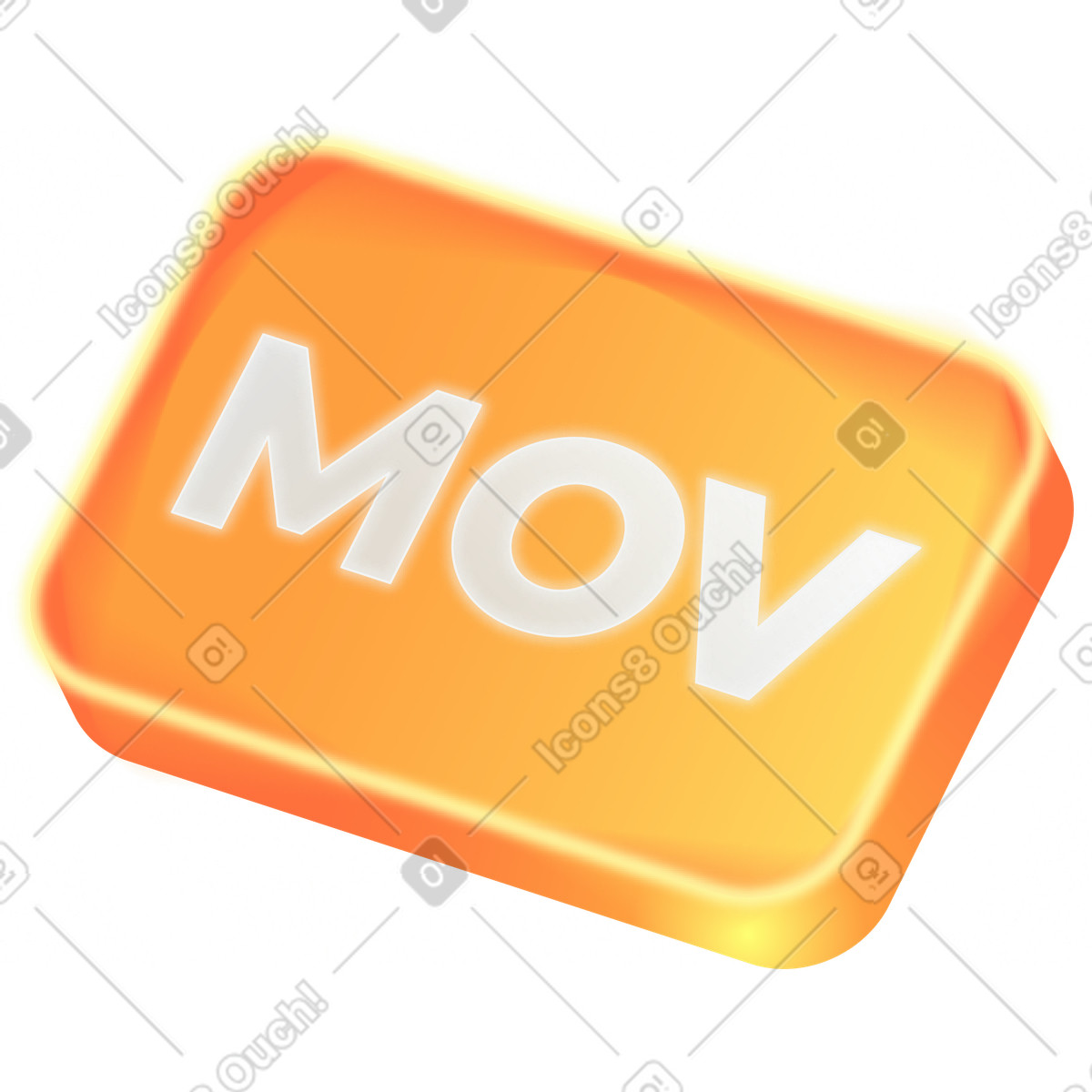 Ilustração de Mov sign em no estilo Burst para baixar em PNG, SVG
