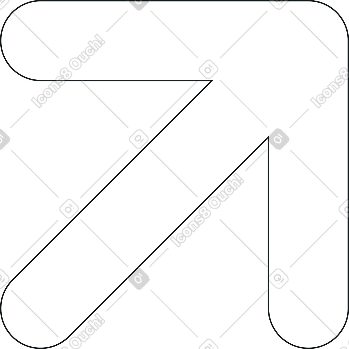 Cursor illustration in Midnight style download in PNG, SVG