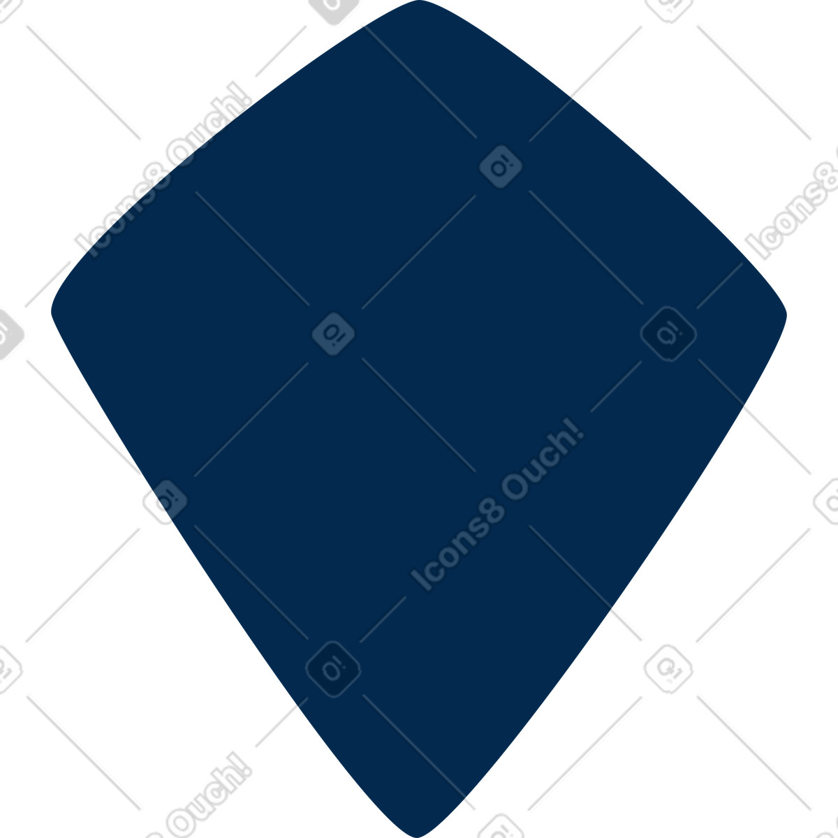 Ilustración Cometa en estilo Flame a descargar en PNG y SVG