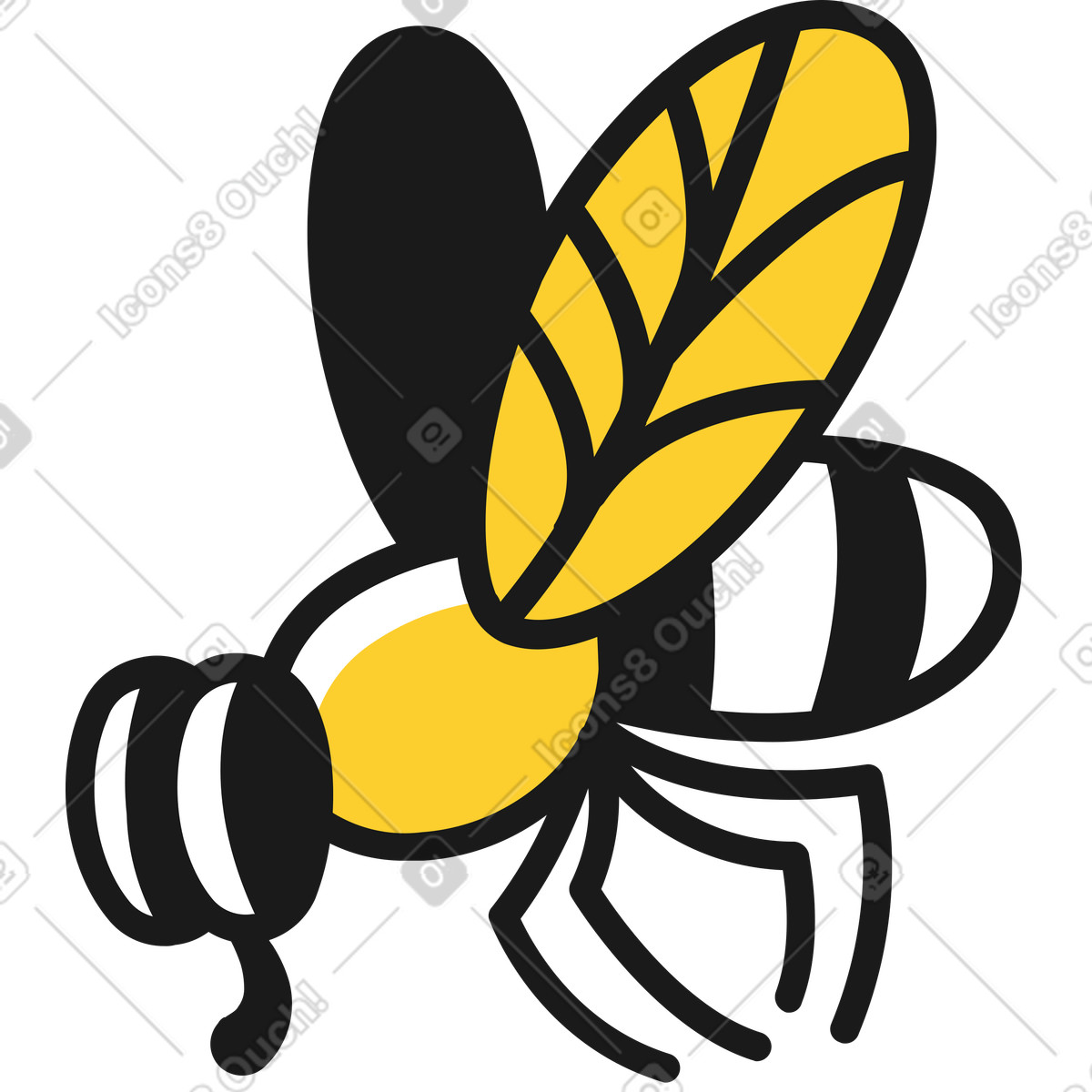 Volare illustrazione in stile Taxi scarica in PNG, SVG