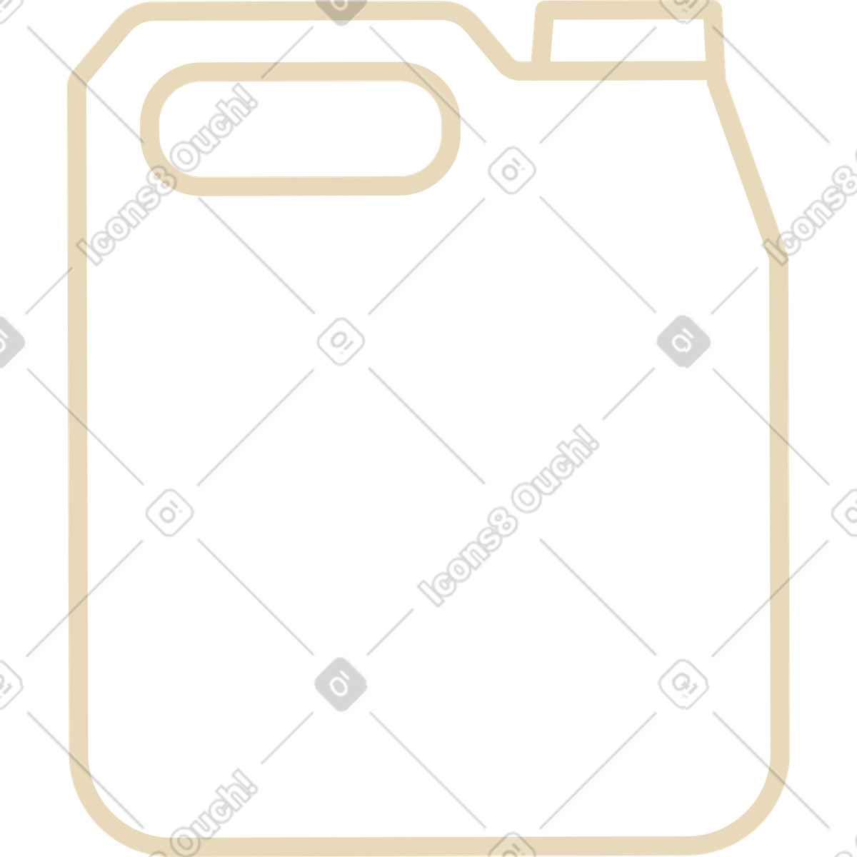 Ilustração de Garrafa em no estilo Juicy para baixar em PNG, SVG