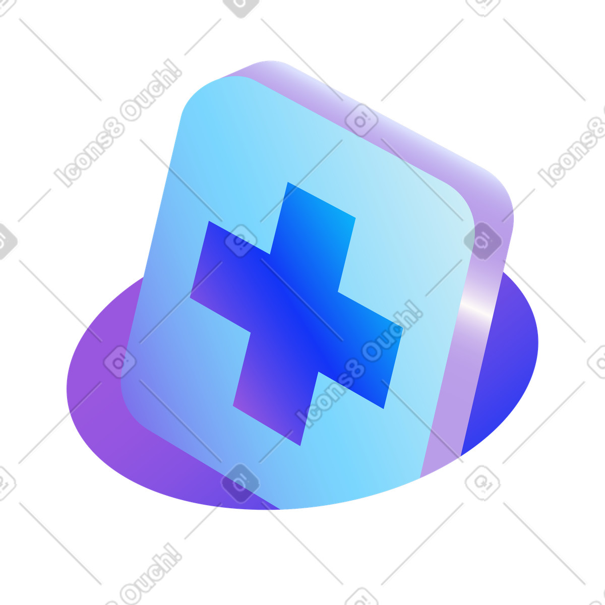 Ilustración App de salud. servicios médicos. salud digital. farmacia en línea. seguros. estilo Hi-tech a descargar PNG y SVG