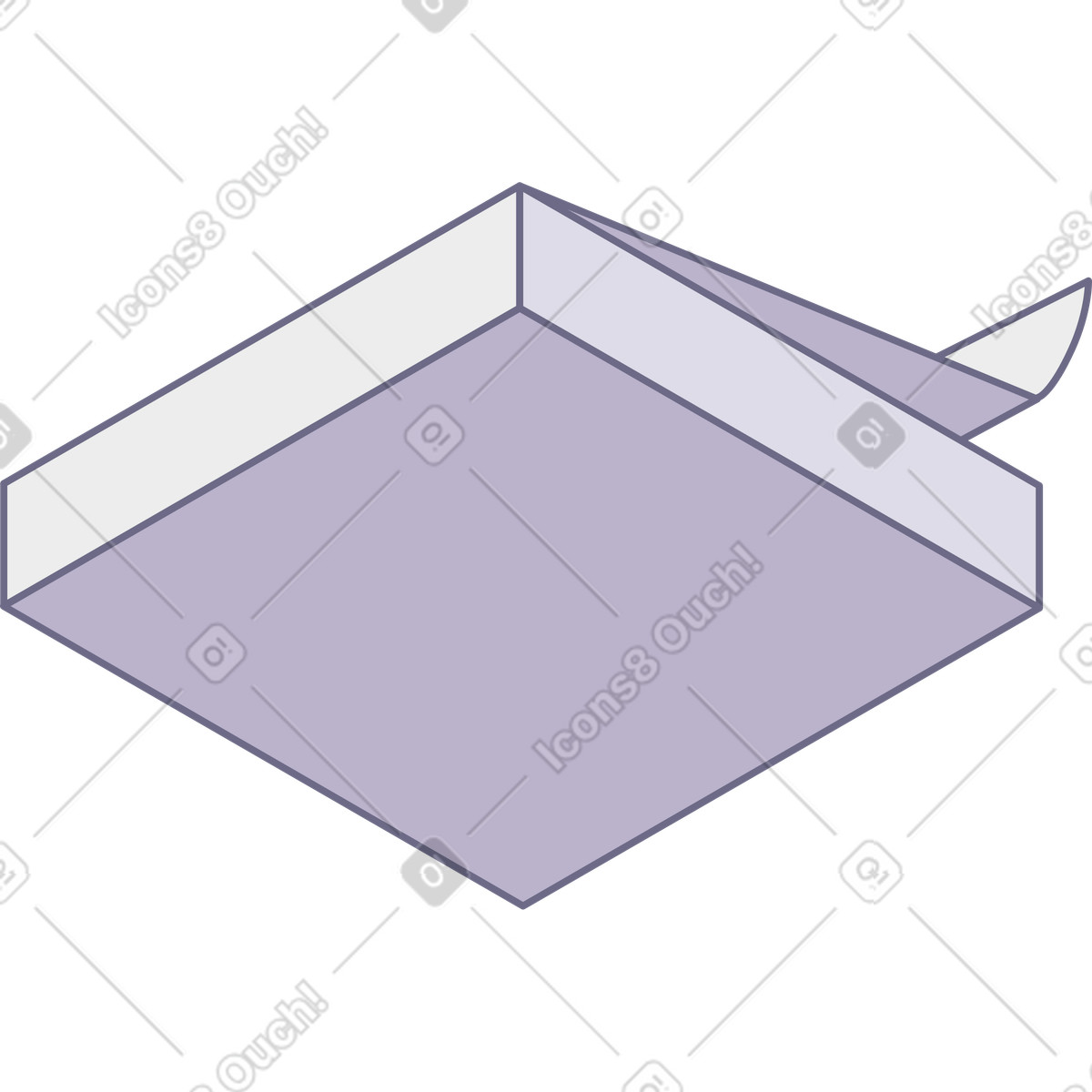 Blocco di carta illustrazione in stile Modul scarica in PNG, SVG
