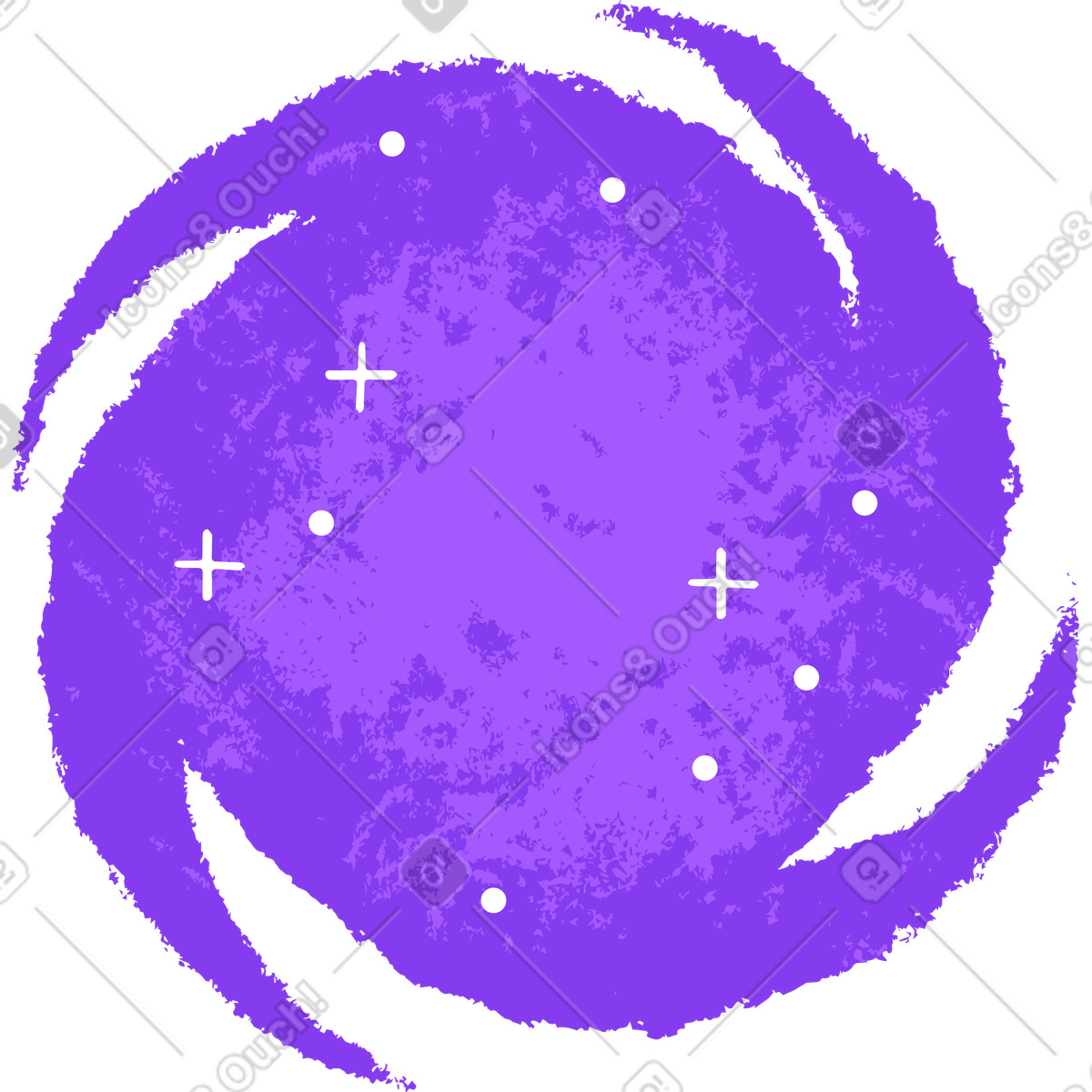 Space background illustration featuring beautiful constellations clipart graphics