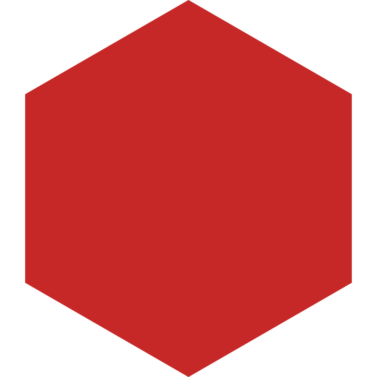 下载 Fogg 风格的 Hexagon red 插画，支持 PNG、SVG 格式
