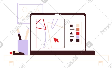 Artist workspace  PNG, SVG