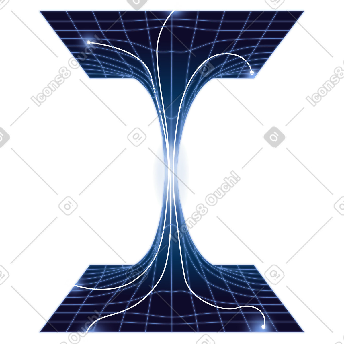 Dimension スタイルの データストリーム のイラストをPNG、SVG形式でダウンロード