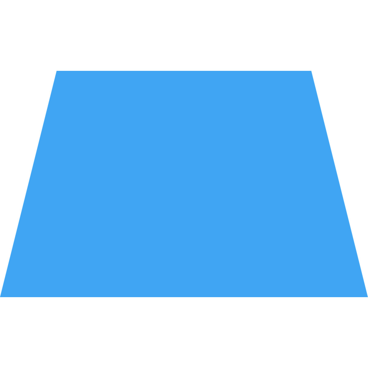 Illustration Trapeze blue dans le style Fogg à télécharger aux formats PNG, SVG