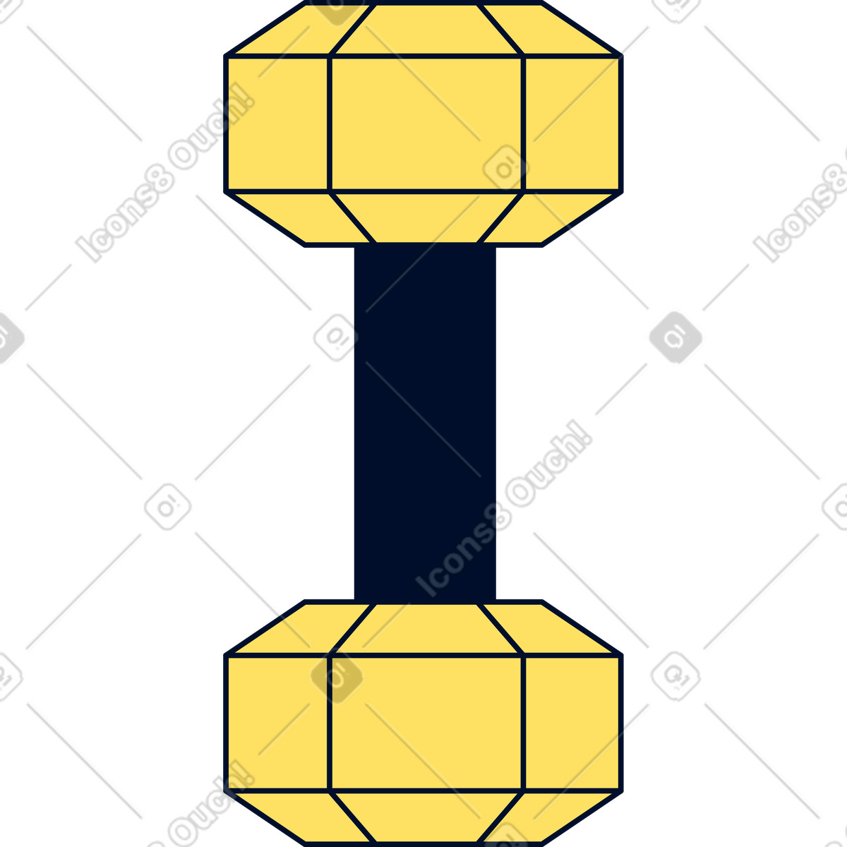 下载 Teal 风格的 哑铃 插画，支持 PNG、SVG 格式