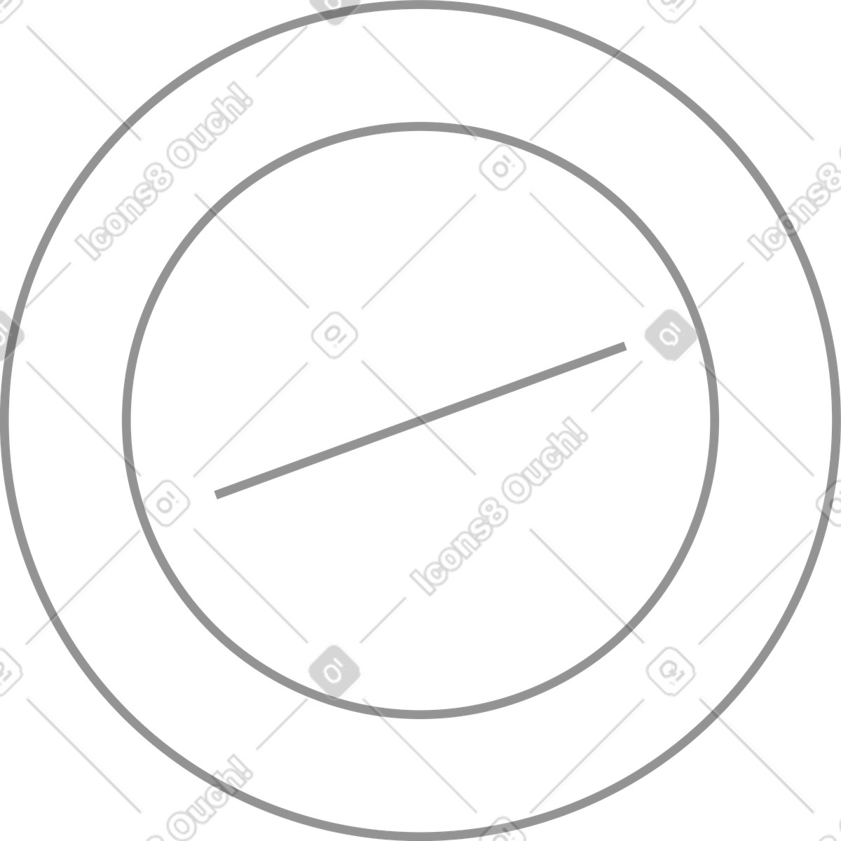 Icona lineare di stampa illustrazione in stile Concept scarica in PNG, SVG