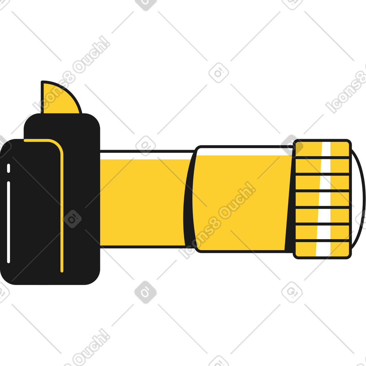 Illustration Appareil photo dans le style Taxi à télécharger aux formats PNG, SVG