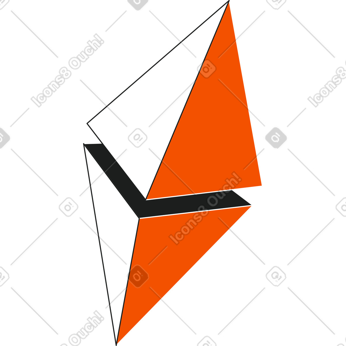 Strict スタイルの イーサリアム のイラストをPNG、SVG形式でダウンロード