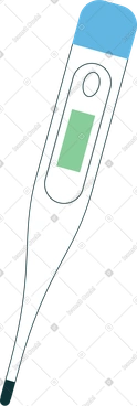 Thermomètre digital PNG, SVG