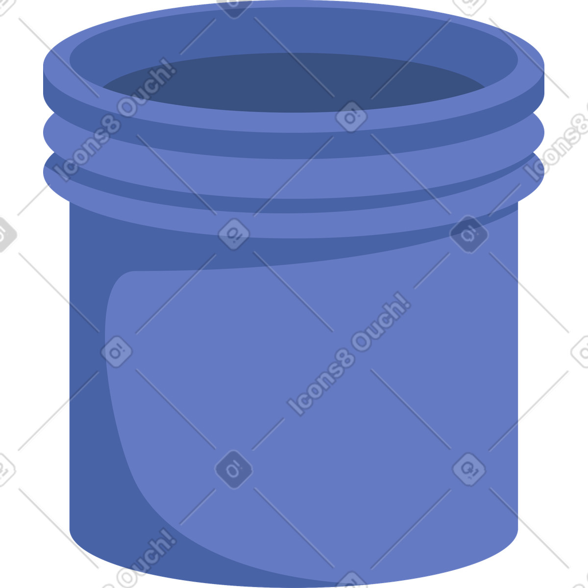 Ilustração de Tinta azul em no estilo Social para baixar em PNG, SVG