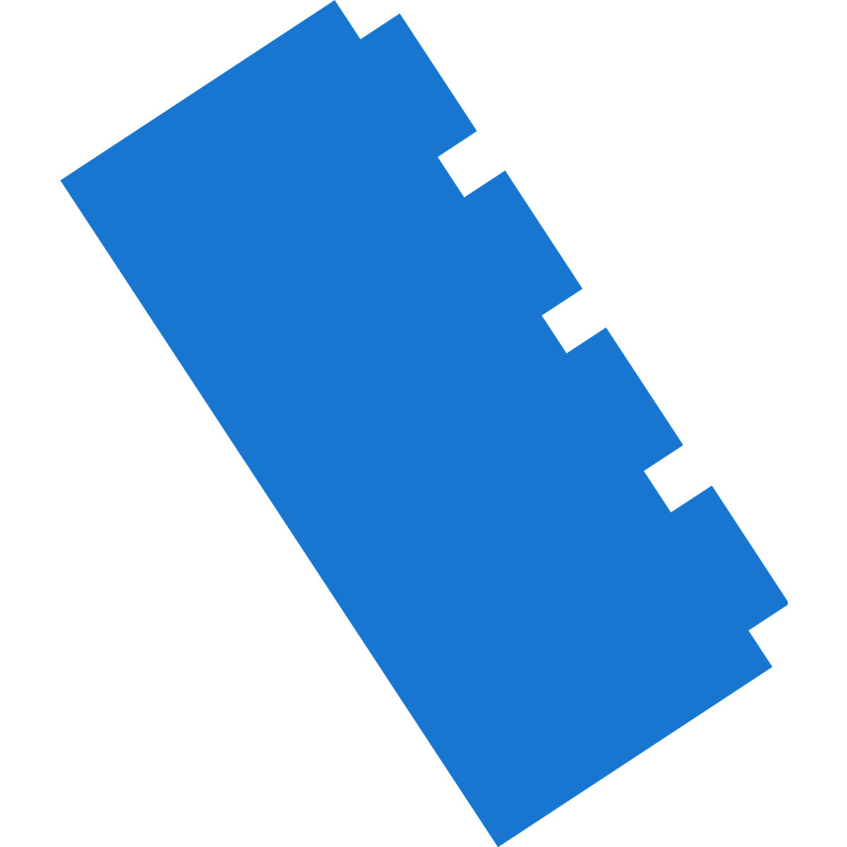 Building block blue-Illustration im Fogg-Stil als Download in PNG, SVG