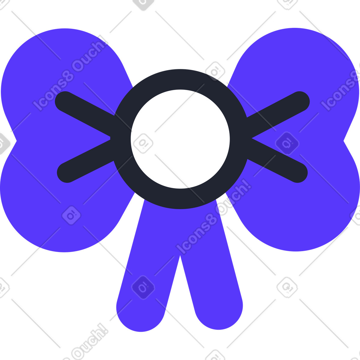 Bogen-Illustration im Pablita-Stil als Download in PNG, SVG