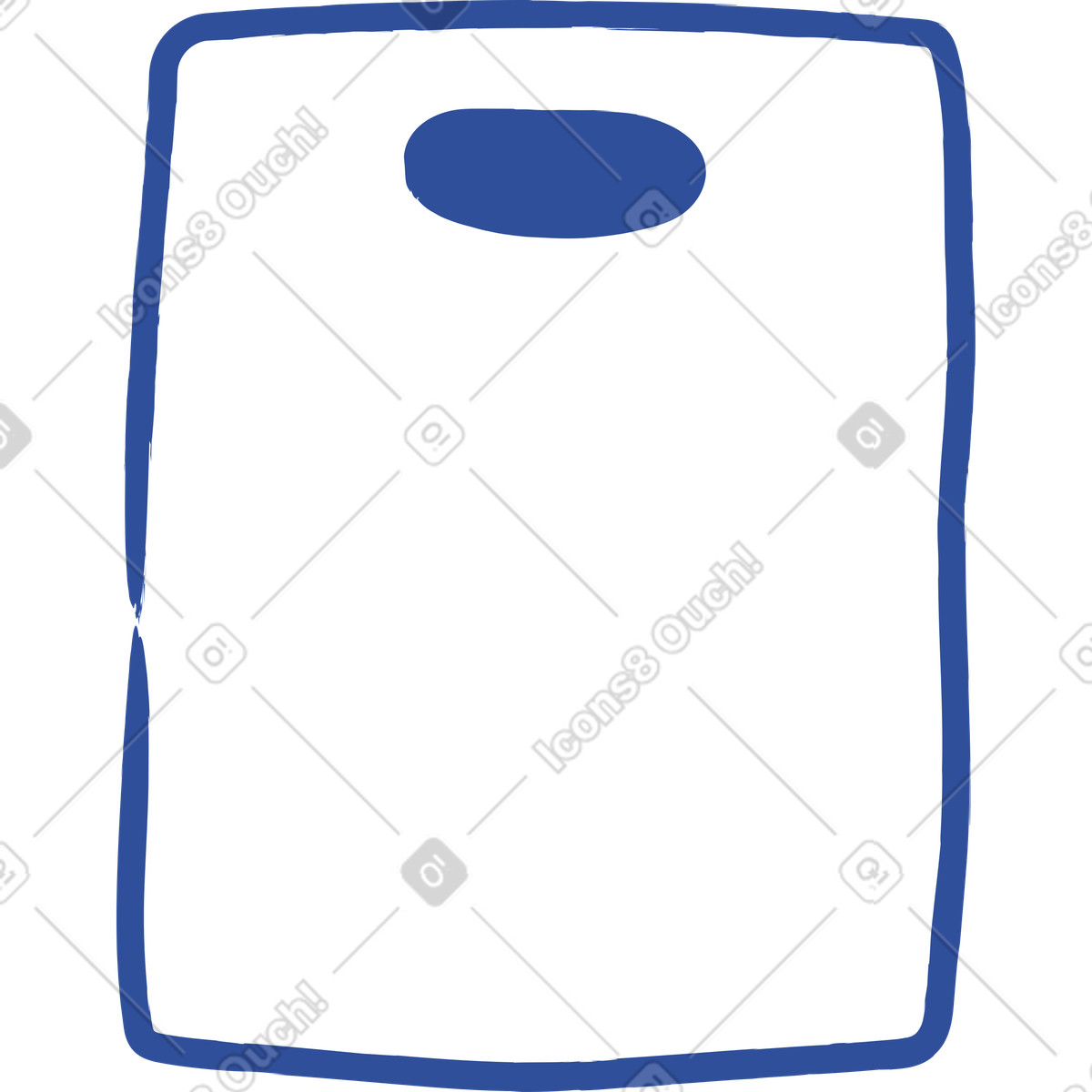Sacchetto illustrazione in stile Lime scarica in PNG, SVG