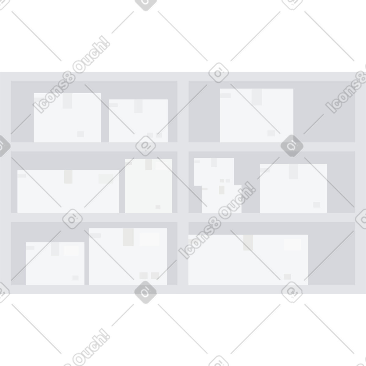 Illustration Espace de rangement dans le style Urban à télécharger aux formats PNG, SVG