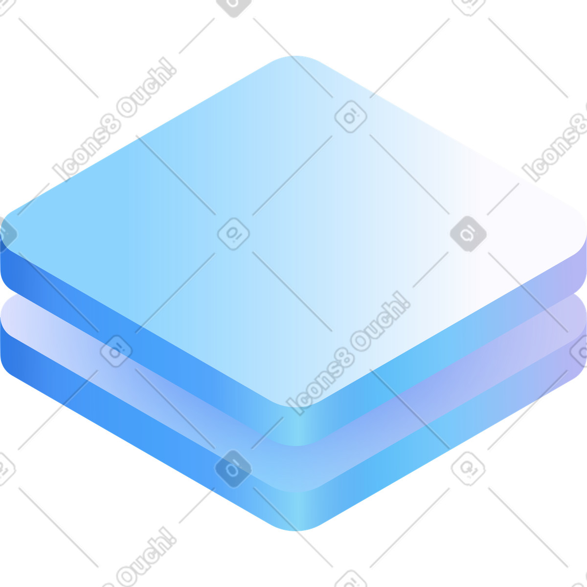 Multilayered platform illustration in Hi-tech style download in PNG, SVG