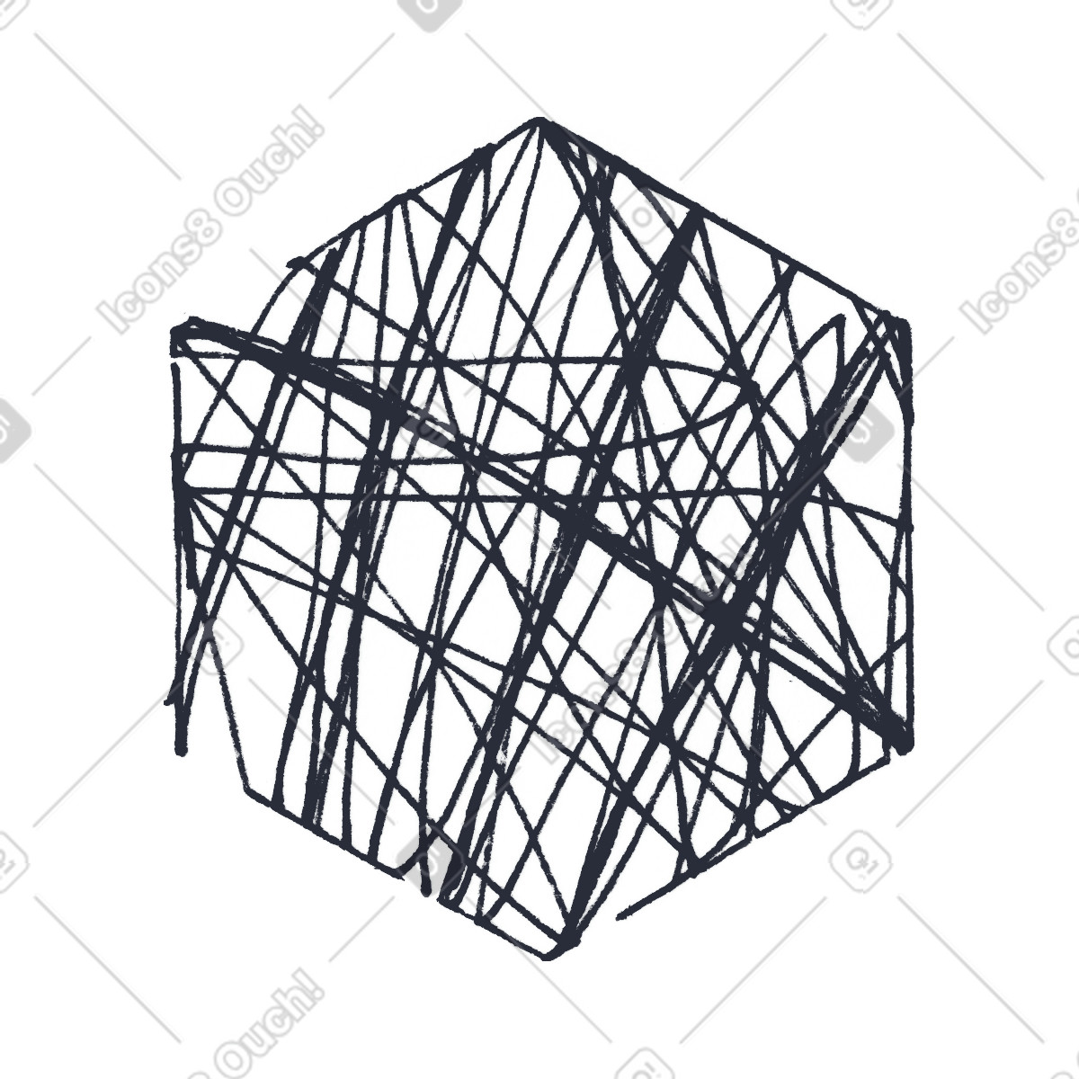 Ilustración Mancha en estilo Inky a descargar en PNG y SVG