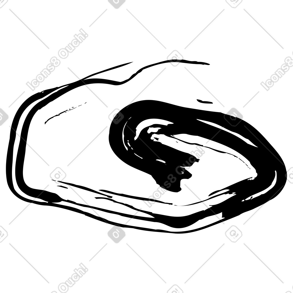 下载 Twirl 风格的 黑蜗牛 插画，支持 PNG、SVG 格式