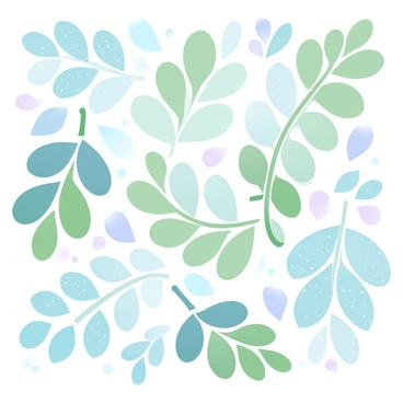 A detailed mosaic pattern composed of various shades of green arranged in intricate shapes. Each piece mimics the natural form of fern leaves, showcasing their unique textures and intricate designs. The mosaic elements are interspersed with lighter and darker greens, creating a layered effect. The overall composition emphasizes the flowing lines and shapes found in fern foliage, providing a sense of depth and movement.