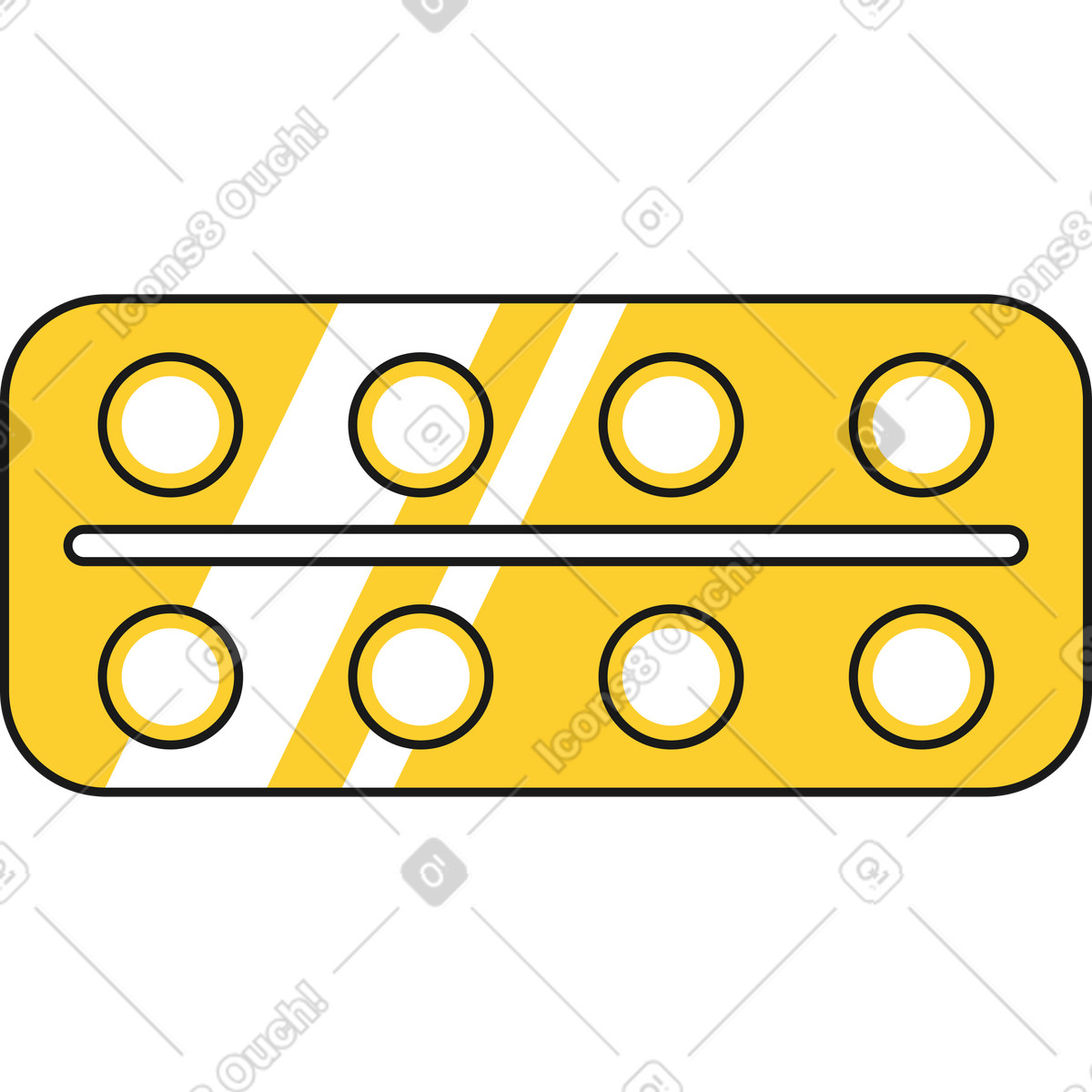 下载 Taxi 风格的 有药丸的水泡 插画，支持 PNG、SVG 格式