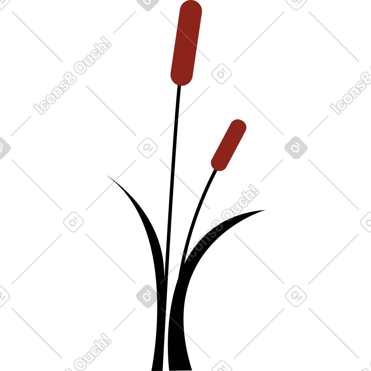 Già illustrazione in stile Burgundy scarica in PNG, SVG