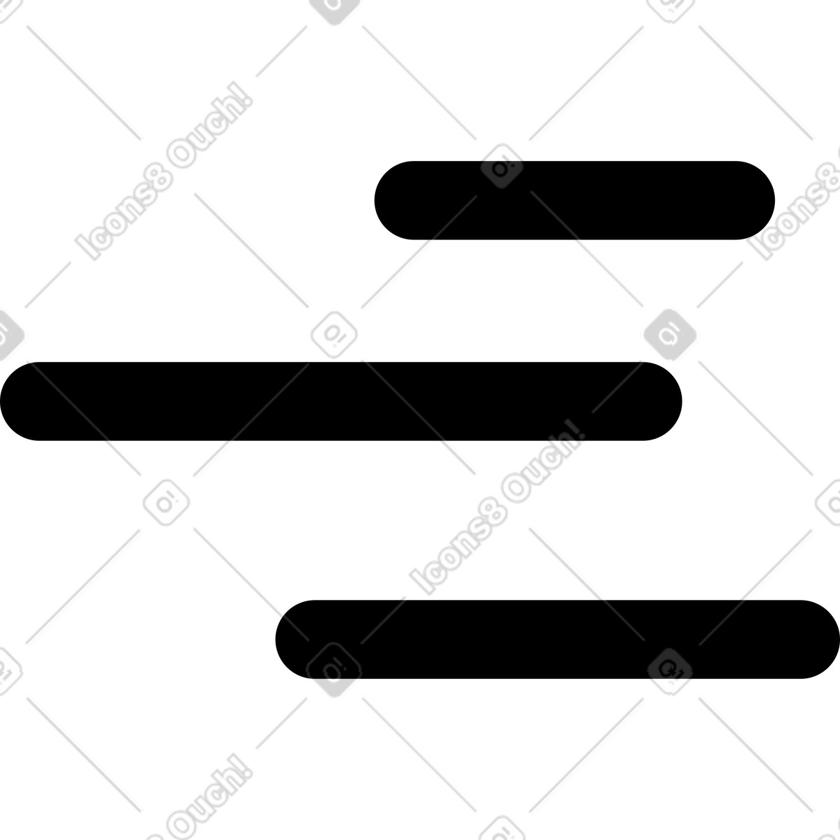 Ilustración Border decorative corner flourish with swirl and leaf motifs en estilo Notion Line Art a descargar en PNG y SVG