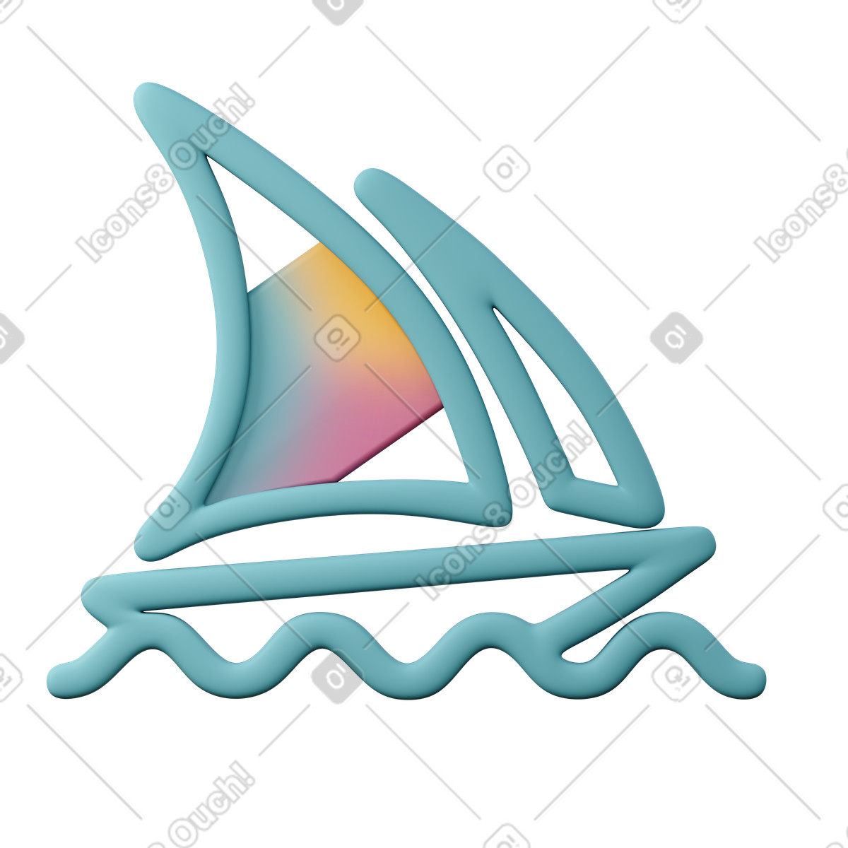 Midjourney-Illustration im 3D Sugary-Stil als Download in PNG, SVG