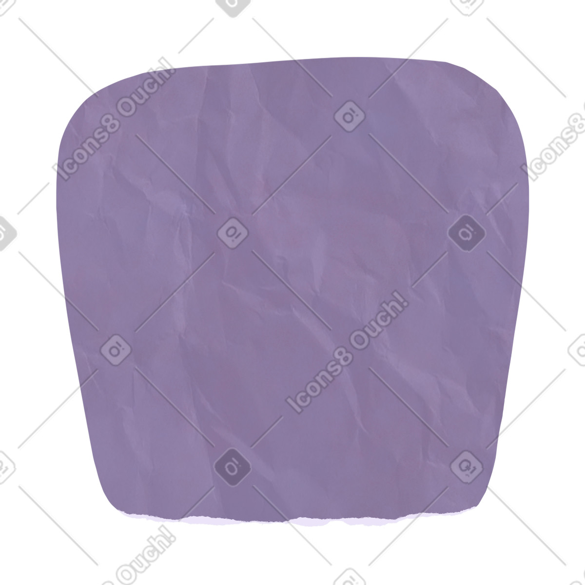 Illustration Chaise dans le style Papery à télécharger aux formats PNG, SVG
