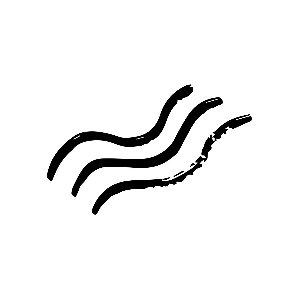Overlapping marker strokes illustration in Scribbles style download in PNG, SVG