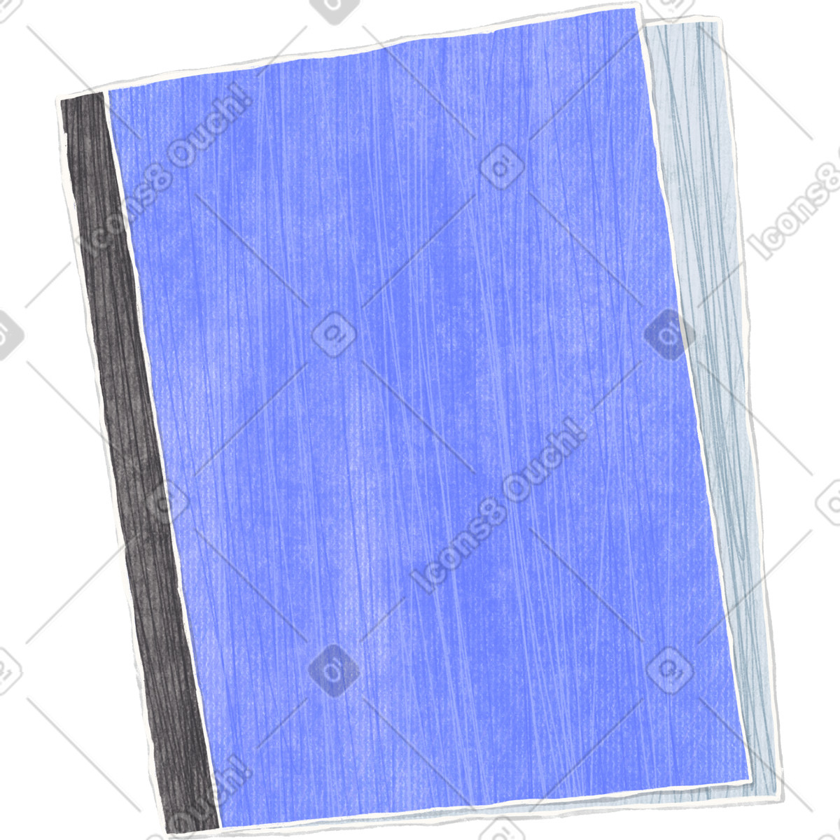 Crafty スタイルの Lilac book のイラストをPNG、SVG形式でダウンロード